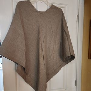 Linen cape lightweight